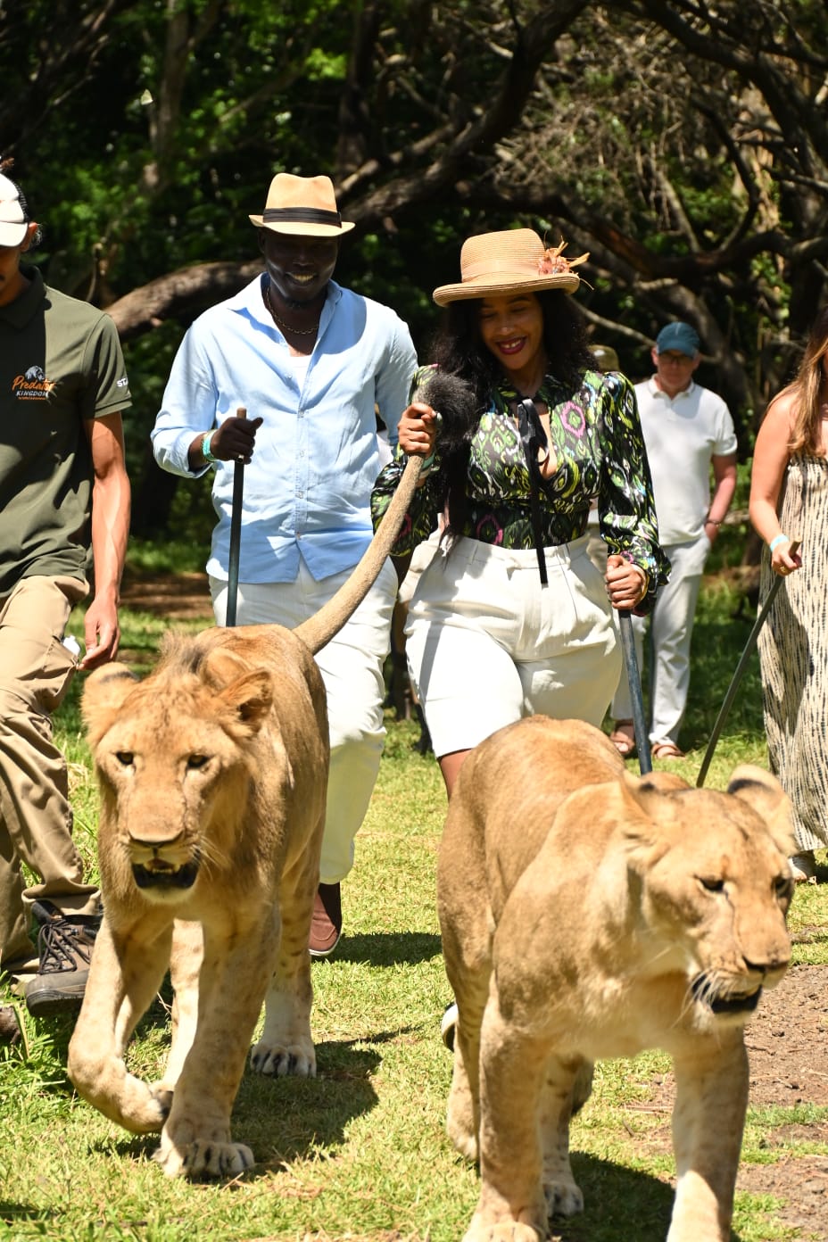 James and Rose enjoying a safari
